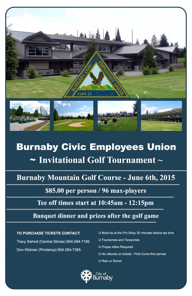 Cupe 23 Golf Poster-2015