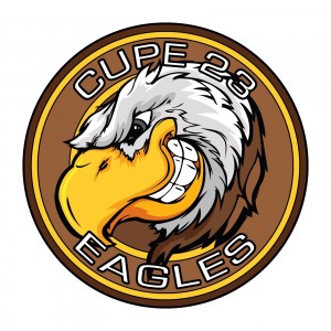 CUPE 23 Eagles logo