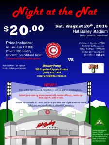 2016 Nat Bailey Baseball Poster August 20th (002)