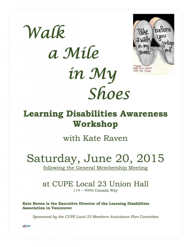 Walk A Mile in My Shoes poster
