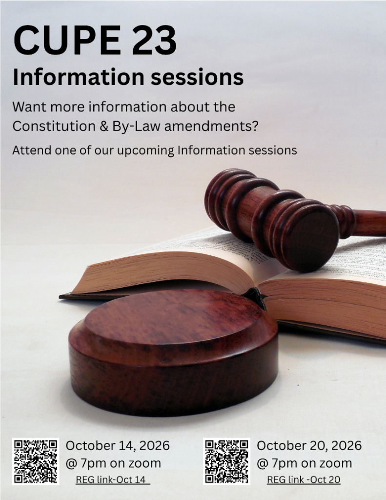 Information Session - Constitution & By-Laws @ Zoom online